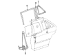 Diagram for Mercedes-Benz 300TD Weather Strip - 124-735-07-24