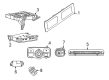 Diagram for 2022 Mercedes-Benz GLS63 AMG Automatic Transmission Shift Levers - 167-900-08-28-9051