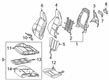 Diagram for 2018 Mercedes-Benz GLA250 Seat Cushion Pad - 176-910-85-07-9G60