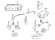 Diagram for Mercedes-Benz S65 AMG Parking Brake Cable - 221-420-13-85