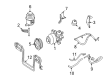 Diagram for 2007 Mercedes-Benz S65 AMG Power Steering Hose - 221-997-08-52