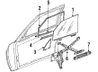 Diagram for Mercedes-Benz 300SD Door Lock - 126-720-03-35