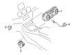 Diagram for Mercedes-Benz B Electric Drive A/C Switch - 242-900-94-01