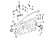 Diagram for 2009 Mercedes-Benz CLS63 AMG Door Hinge - 211-720-17-37