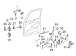 Diagram for 2013 Mercedes-Benz G550 Door Lock Cylinder - 463-890-34-67