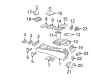 Diagram for 2011 Mercedes-Benz C350 Shift Knob - 204-267-27-10-9E08