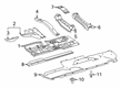 Diagram for 2021 Mercedes-Benz S63 AMG Floor Pan - 217-610-52-00