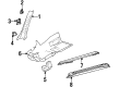 Diagram for 2000 Mercedes-Benz SL600 Pillar Panels - 129-690-03-25-9045