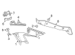 Diagram for 2016 Mercedes-Benz GLE63 AMG S Pillar Panels - 292-691-03-08