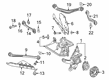 Diagram for Mercedes-Benz AMG GT 43 Camber and Alignment Kit - 000-994-68-10