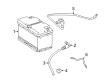 Diagram for 2020 Mercedes-Benz C300 Battery Cables - 205-440-16-36