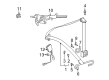 Diagram for Mercedes-Benz CLK320 Seat Belt - 209-860-03-85-7F03