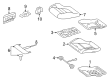 Diagram for Mercedes-Benz E550 Occupant Detection Sensor - 212-870-00-10