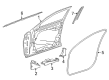 Diagram for 2017 Mercedes-Benz C63 AMG S Door Moldings - 205-720-43-33