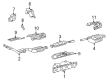 Diagram for 1995 Mercedes-Benz C220 Muffler - 202-490-02-15