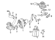 Diagram for Mercedes-Benz SL550 Vapor Canister - 230-470-09-59