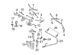 Diagram for 2008 Mercedes-Benz CLK63 AMG Washer Reservoir - 209-869-00-20