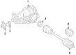 Diagram for Mercedes-Benz R63 AMG Driveshaft - 251-410-17-02