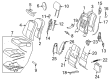 Diagram for 2012 Mercedes-Benz CL600 Seat Cushion Pad - 216-910-40-06-8M36