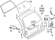 Diagram for 2004 Mercedes-Benz E500 Lift Support - 211-980-04-64