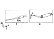 Diagram for 1985 Mercedes-Benz 300D Muffler - 123-490-84-15