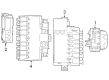 Diagram for 2023 Mercedes-Benz EQS 450+ Fuse Box - 297-540-73-16