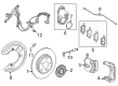 Diagram for 2023 Mercedes-Benz C43 AMG Brake Dust Shield - 000-423-39-00