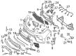 Diagram for Mercedes-Benz License Plate - 166-885-07-81