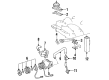 Diagram for 1994 Mercedes-Benz E320 EGR Valve - 001-140-76-60