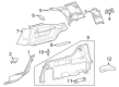 Diagram for Mercedes-Benz EQB 350 Pillar Panels - 243-690-70-00-8T92