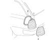 Diagram for 1988 Mercedes-Benz 300TE Back Up Light - 124-820-32-64