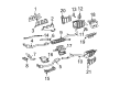 Diagram for 2009 Mercedes-Benz E350 Exhaust Heat Shield - 211-682-53-71