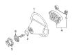 Diagram for 2003 Mercedes-Benz G55 AMG Steering Wheel - 6-6-27-1010