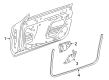 Diagram for 2020 Mercedes-Benz C43 AMG Weather Strip - 205-727-04-87