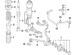 Diagram for 2005 Mercedes-Benz E320 Shock Absorber - 211-323-91-00