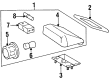 Diagram for 1993 Mercedes-Benz 300SE Third Brake Light - 140-820-18-56-5076