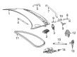 Diagram for Mercedes-Benz AMG GT Weather Strip - 190-693-08-00