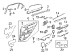 Diagram for 2010 Mercedes-Benz E550 Door Armrest - 212-730-35-94-8P08