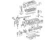 Diagram for Mercedes-Benz SL320 Cam Gear - 104-050-12-47