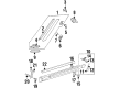 Diagram for 1999 Mercedes-Benz CL500 Pillar Panels - 140-698-08-89