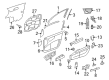 Diagram for 2013 Mercedes-Benz S600 Power Seat Switch - 221-870-01-79-7J22