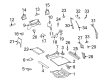 Diagram for 2012 Mercedes-Benz GL450 Pillar Panels - 164-690-02-54-8K57