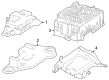 Diagram for Mercedes-Benz EQS 580 SUV Fuse Box - 297-540-04-41