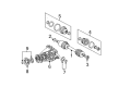 Diagram for Mercedes-Benz ML430 Axle Shaft - 163-350-02-10