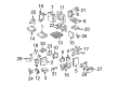 Diagram for Mercedes-Benz C400 Oxygen Sensor - 009-542-60-18