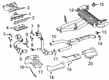 Diagram for 2021 Mercedes-Benz GLC63 AMG Exhaust Heat Shield - 177-151-20-45