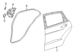 Diagram for 2016 Mercedes-Benz B250e Window Regulator - 246-730-04-79