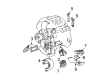 Diagram for 2004 Mercedes-Benz C320 Engine Mount - 112-223-51-04