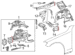 Diagram for 2021 Mercedes-Benz E350 Battery Trays - 213-620-00-18