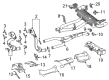 Diagram for 2021 Mercedes-Benz GLC43 AMG Exhaust Heat Shield - 253-682-08-71